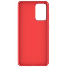 Накладка Gel Color для Samsung Galaxy A72 (2021), красный, PET синий, Deppa (870091)