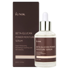 Увлажняющая сыворотка с 98% бета-глюкана Iunik Beta Glucan Power Moisture Serum