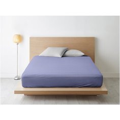 Простыня на резинке "сакура" Ночь Нежна 140 х 200 х 20 см, Поплин 110 гр/м2 (100 % хлопок)