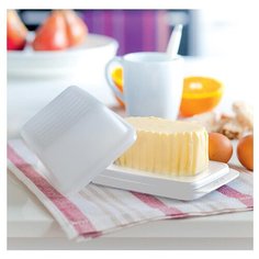 Tupperware Масленка Хозяюшка белая
