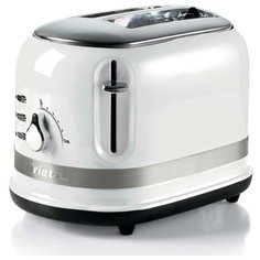 Функциональный тостер ARIETE Moderna, 3 режима/6 уровней прожарки, 815Вт, поддон для крошек, белый