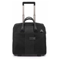 Сумка дорожная Piquadro Brief BV4729BR/N черный ткань/натуральная кожа
