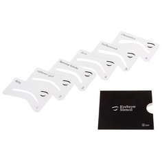 Набор трафаретов для бровей 6 шт Lucas Cosmetics CC Brow