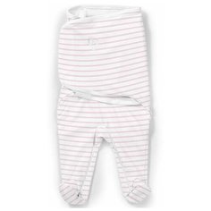 Конверт для пеленания SwaddleMe Footsie розовые полоски, размер S/M Summer Infant