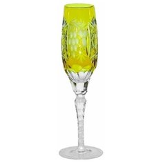 Фужер для шампанского 180 мл, янтарный, серия GRAPE, Ajka Crystal 1/amber/64582/51380/48359