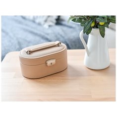 Шкатулка для украшений S-653-7BE бежевый Ismat Decor