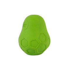 Игрушка д/собак - Груша - контейнер для лакомства, маленькая, резина JW TUMBLE TEEZ TREAT TOY SMALL GREEN