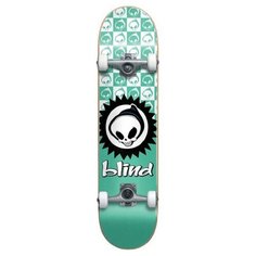 Скейтборд Blind Checkered Reaper Yth Teal 7.375