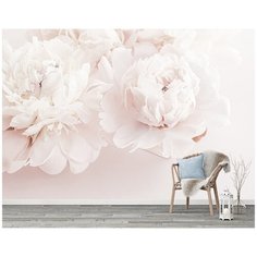 F00104-08 Фотообои Флизелиновые с виниловым покрытием Цветы "Пионы" 400 x 270 см Barton Wallpapers