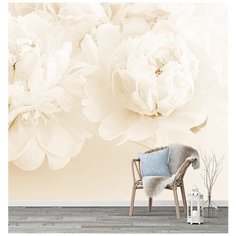 F00103-06 Фотообои Флизелиновые с виниловым покрытием Цветы "Пионы" 300 x 270 см Barton Wallpapers