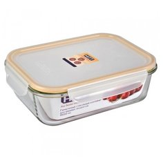 Hitt Контейнер 1.5 л H241040, бежевый/прозрачный