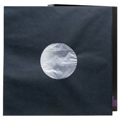 Конверт для виниловой пластинки 12" LP внутренний антистатический, черный, 25 шт Audio Anatomy