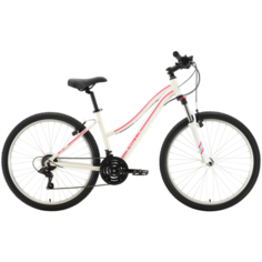 Велосипед Stark Luna 26.2 V белый/розовый 18"