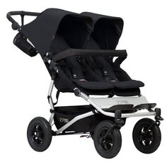 Mountain Buggy Детская прогулочная коляска для двойни и погодков Mountain Buggy Duet 3.0 Black