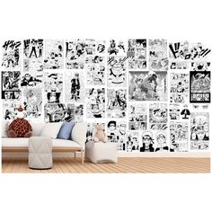 K01805 Фотообои Флизелиновые с виниловым покрытием Детские "Аниме Комиксы Наруто" 500 x 270 см Barton Wallpapers