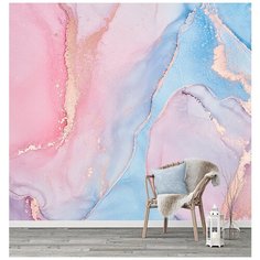 M00303 Фотообои Флизелиновые с виниловым покрытием Поверхности "Мрамор Флюид" 300х270 см Barton Wallpapers