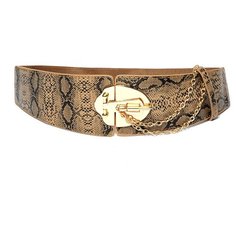 Ремень под змеиную кожу Mondigo (7893, коричневый, размер: OS/ONE SIZE)