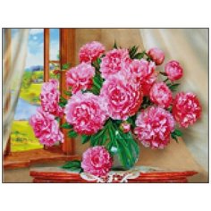 Алмазная мозаика Алмазная Фея A-0334. У окошка