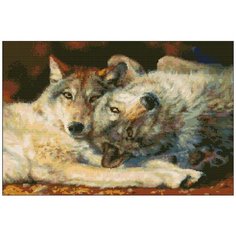 Алмазная мозаика Алмазная Фея 0024. Волки