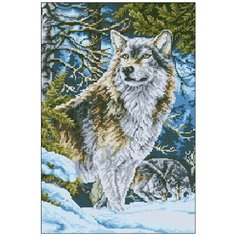 Алмазная мозаика Алмазная Фея 0012. Волк