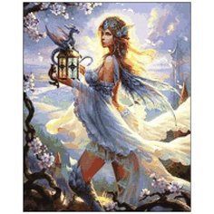 Алмазная мозаика Алмазная Фея A-0128. Повелительница драконов
