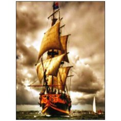 Алмазная мозаика Алмазная Фея A-0375. Затишье перед бурей