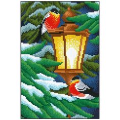 Алмазная мозаика Алмазная Фея 0032. Теплое местечко