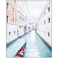 Алмазная мозаика Алмазная Фея A-0246. Город на воде