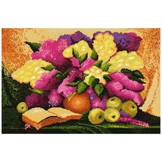 Алмазная мозаика Алмазная Фея 0045. Натюрморт с сиренью