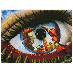Алмазная мозаика Алмазная Фея 0131. Око. Москва