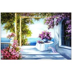 Алмазная мозаика Алмазная Фея A-0240. Вид на море