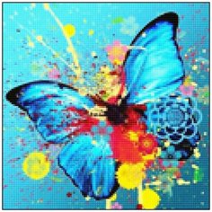 Алмазная мозаика Алмазная Фея A-0341. Брызги