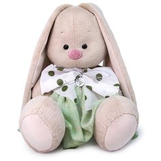 Мягкая игрушка BUDI BASA SidS-401 Зайка Ми в платье с бантом 18 см