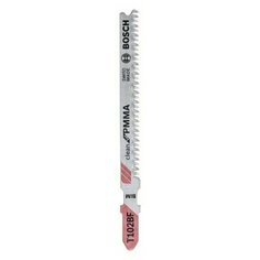 3 ЛОБЗИКОВЫЕ ПИЛКИ T 102 BF CleanPMMA 2608636780 Bosch