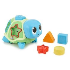Развивающая игрушка Little Tikes Ползающая черепаха-сортер, звуковые эффекты