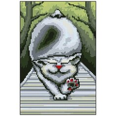 Алмазная мозаика Алмазная Фея 0029. Котик