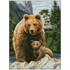 Алмазная мозаика Алмазная Фея 0178. Медведица