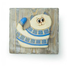 Панно настенное Котик Wood Fun