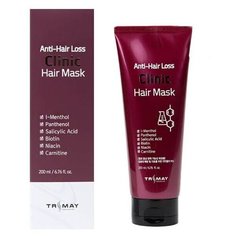 Trimay Anti-Hair Loss Clinic Hair Mask Пептидная маска против выпадения волос, 200 мл