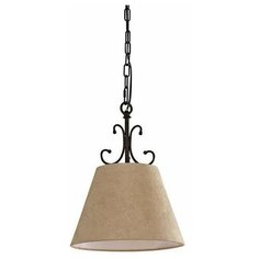 Светильник LArte Luce Capri L15001.37, E27, 60 Вт, кол-во ламп: 1 шт., цвет арматуры: черный, цвет плафона: бежевый