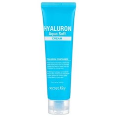 Secret Key Hyaluron Aqua Soft Cream Гиалуроновый крем гель для лица, 150 гр