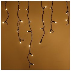 Светодиодная гирлянда ARD-EDGE-PRO-5600x900-BLACK-240LED-FLASH WARM (230V, 15W) (Ardecoled, IP65) 026034 (Arlight)