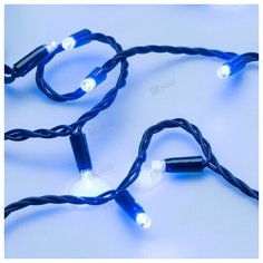 Светодиодная гирлянда ARD-STRING-CLASSIC-10000-BLACK-100LED-STD BLUE (230V, 7W) (Ardecoled, IP65) 025802 (Arlight)