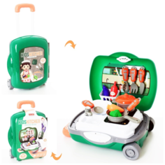 Набор посуды дет игровой в чемодане/арт.8G805 Intek