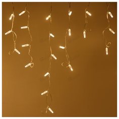Светодиодная гирлянда ARD-EDGE-CLASSIC-2400x600-CLEAR-88LED-FLASH WARM (230V, 6W) (Ardecoled, IP65) 026005 (Arlight)