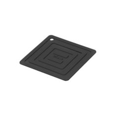 Подставка под кастрюлю 15см, силикон, черный, AS6S11, Lodge