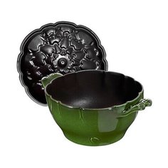 Кокотница "Артишок", 22 см, зеленый базилик, 11152285, Staub
