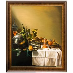 Картина маслом "Опрокинутый кувшин" Дельцов Русская Живопись