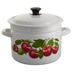 Кастрюля/эмалированная посуда/6л КМЗ