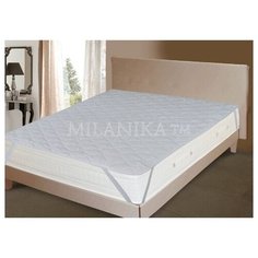Наматрасник "Шарм" полиэфирное волокно (однотонные) (180х200) Milanika
